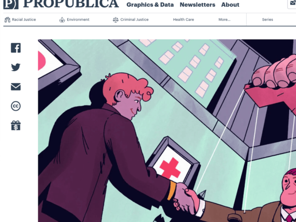 David featured in ProPublica article