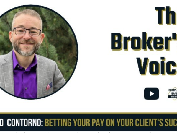 David discusses ‘betting on the success of our clients’ on The Broker’s Voice Podcast by Andy Neary